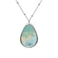 Mindful Mantra Oval Necklace — Inspirational Pendant for Meditation & Everyday Calm
