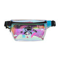Women's Fun Transparent Fanny Pack Original Art Design
