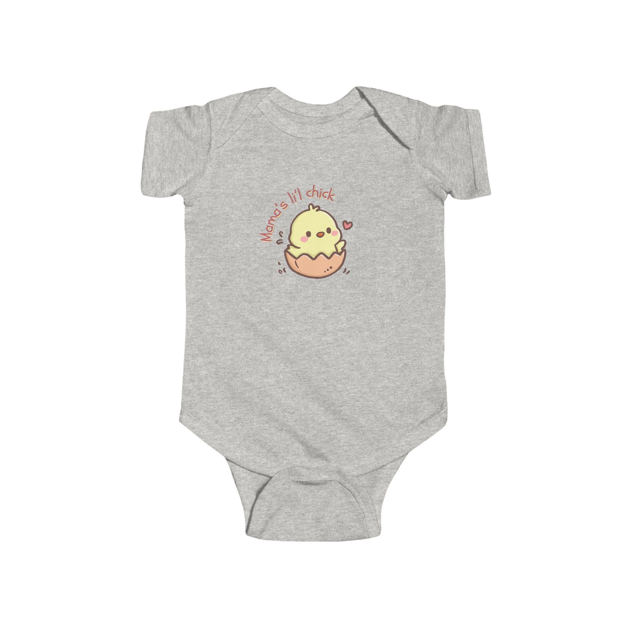 "Mama's li'l chick" Cute Baby Chick Bodysuit (Matching Mom Shirt Sold Separately)