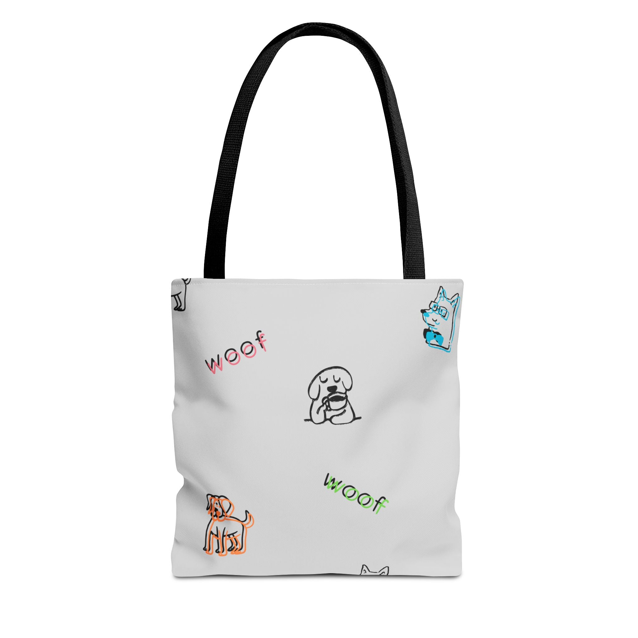 Cute Dog "WOOF" Tote Bag for Dog Mom's and Pet Lovers