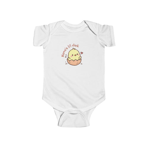 "Mama's li'l chick" Cute Baby Chick Bodysuit (Matching Mom Shirt Sold Separately)
