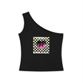 Women's One-Shoulder Crop T-Shirt