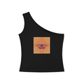 Women's One-Shoulder Crop T-Shirt