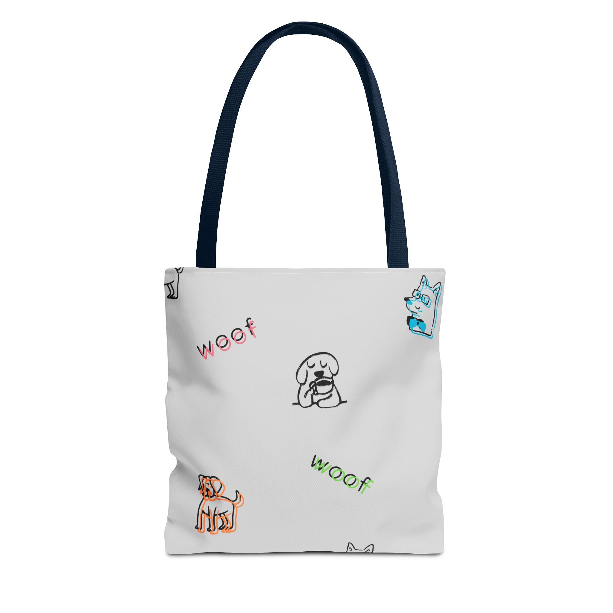 Cute Dog "WOOF" Tote Bag for Dog Mom's and Pet Lovers