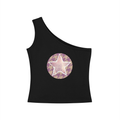 Women's One-Shoulder Crop T-Shirt