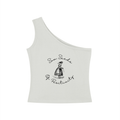 Women's One-Shoulder Crop T-Shirt